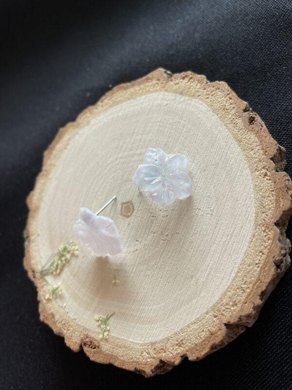 Roestvrijstalen Oorbellen van Glow In The Dark Lotus Bloemen