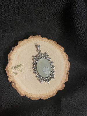 Prachtige Hanger Licht Groen Bloemen