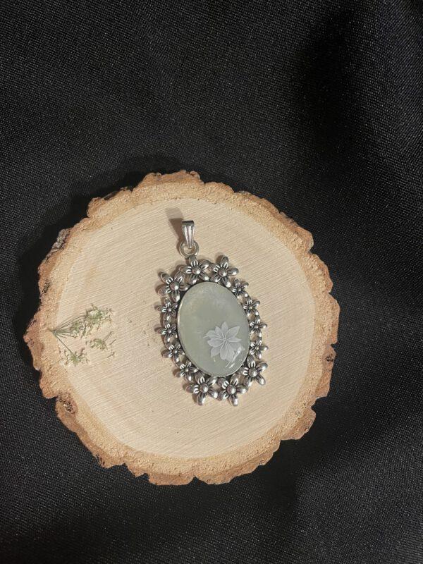 Prachtige Hanger Licht Groen Bloemen