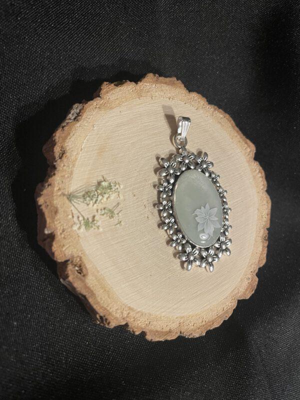 Prachtige Hanger Licht Groen Bloemen