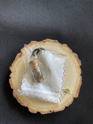Cadeauverpakking Wax Ketting Tijgeroog Fles