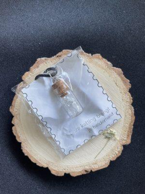 Cadeauverpakking Wax Ketting met Bergkristal Fles