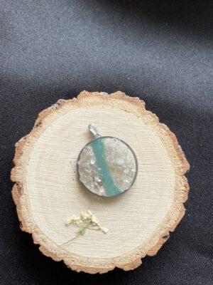 Roestvrijstaal Hanger Resin en Bergkristal