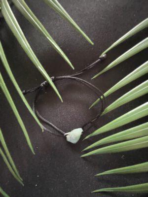 Satijn Armband met Aventurijn Trommelsteen