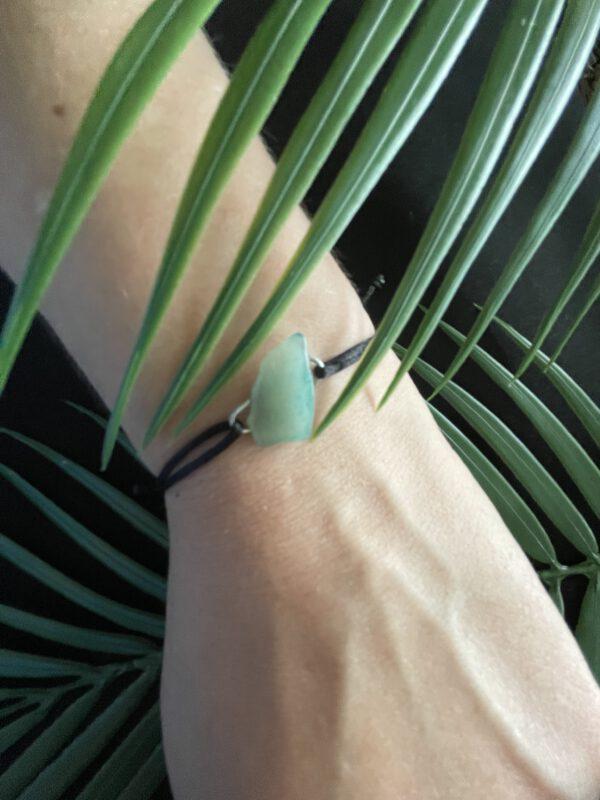 Satijn Armband met Aventurijn Trommelsteen