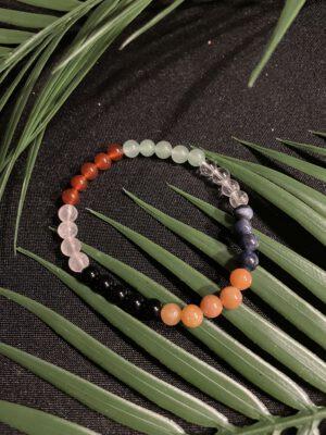 Elastiek Armband met Chakra Edelstenen - Balans En Energie