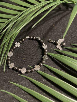 Hematiet Edelsteen set, Armband en Sleutelhanger